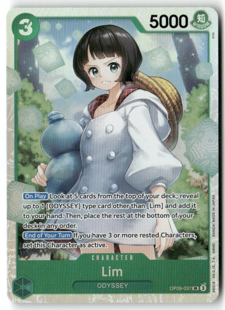 Lim (037) SR Emperors in the New World OP09-037 NM