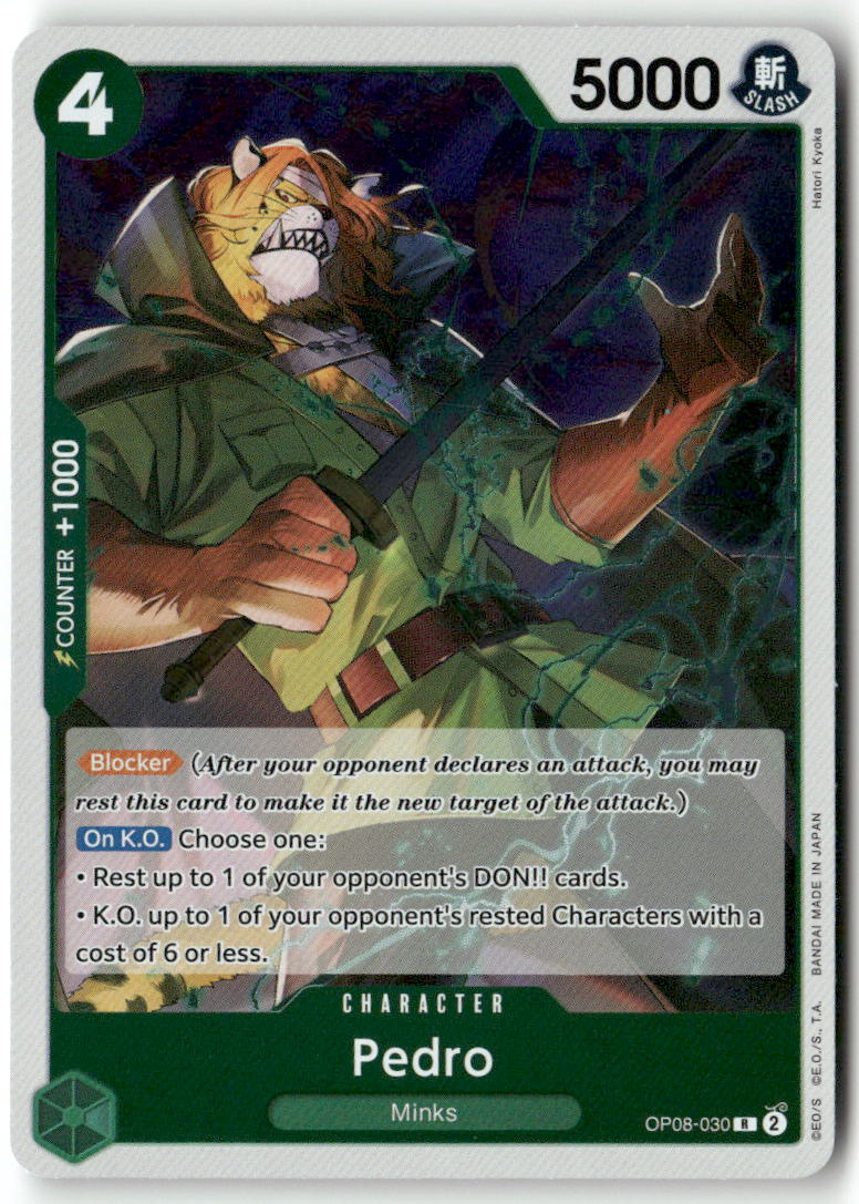 Pedro R Two Legends OP08-030 NM