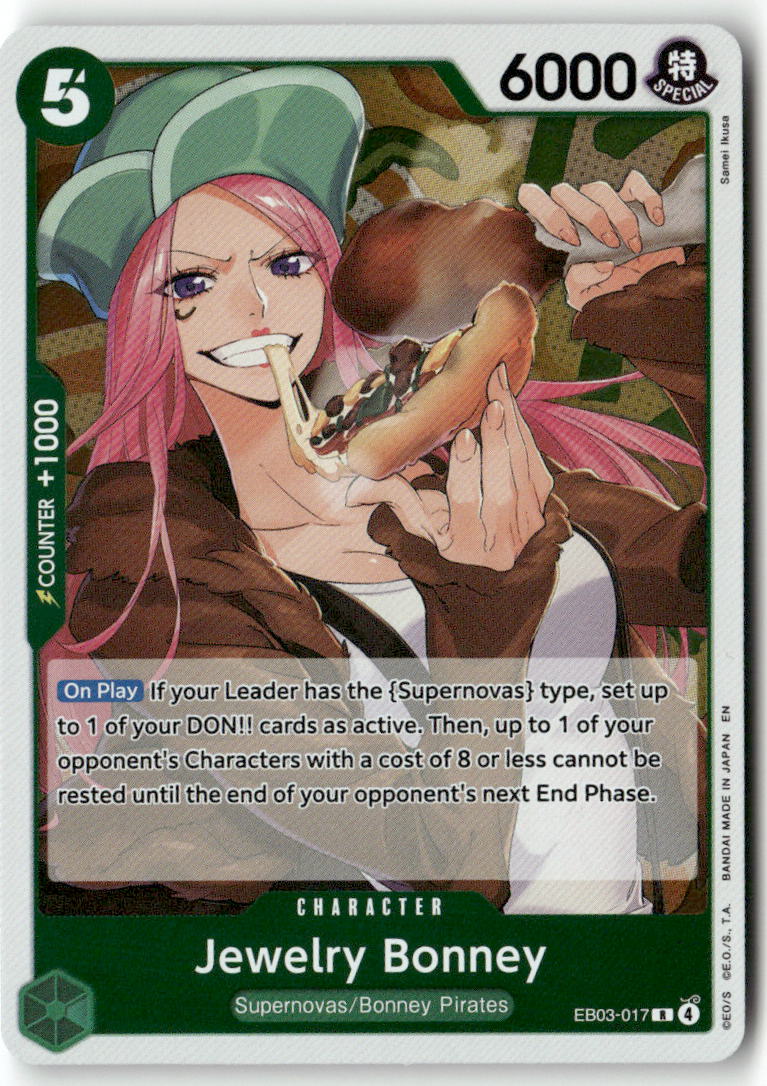 Jewelry Bonney (026) (Parallel) SR 500 Years in the Future OP07-026 NM