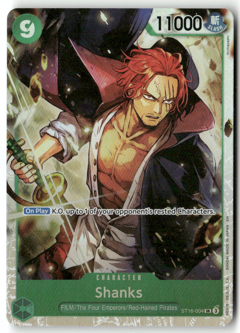 Shanks - (Reprint) SR Premium Booster -The Best- Vol. 2 ST16-004 NM