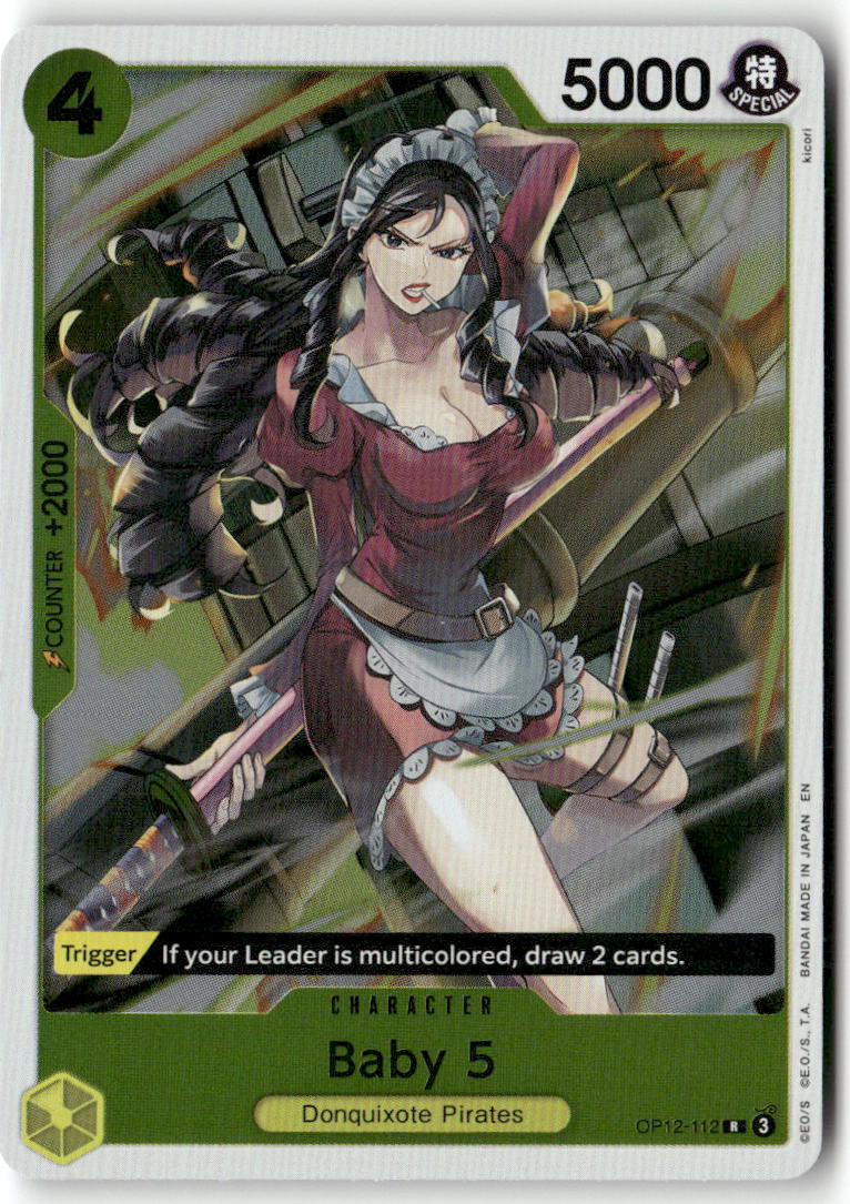 Baby 5 (112) R Legacy of the Master OP12-112 NM
