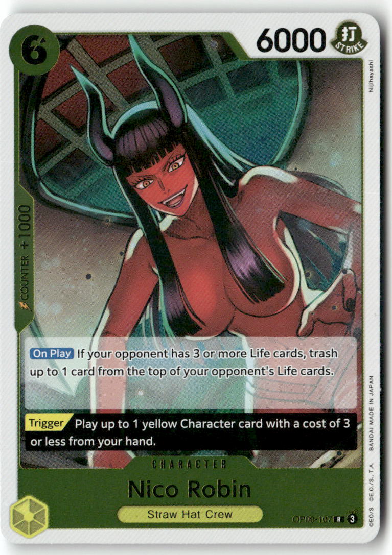 Nico Robin (107) R Emperors in the New World OP09-107 NM
