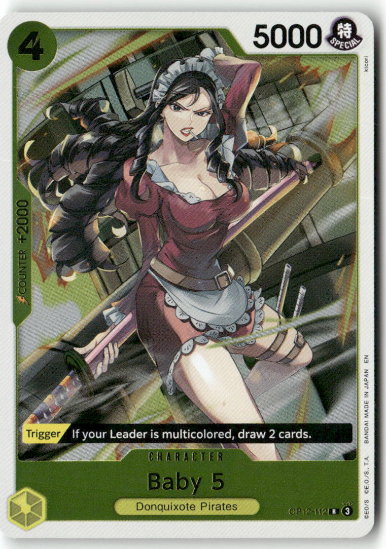 Baby 5 (112) R Legacy of the Master OP12-112 NM