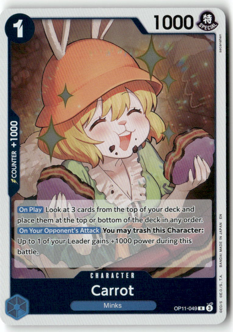 Carrot R A Fist of Divine Speed OP11-049 NM