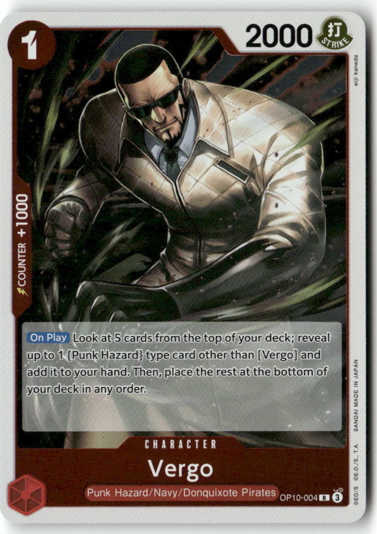 Vergo R Royal Blood OP10-004 NM