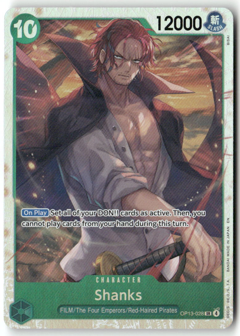 Shanks (028) SR Carrying On His Will OP13-028 NM