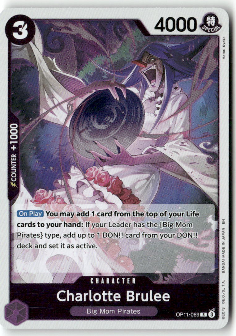 Charlotte Brulee R A Fist of Divine Speed OP11-069 NM