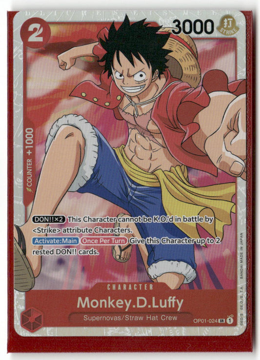 Monkey.D.Luffy (024) SR Romance Dawn OP01-024 NM
