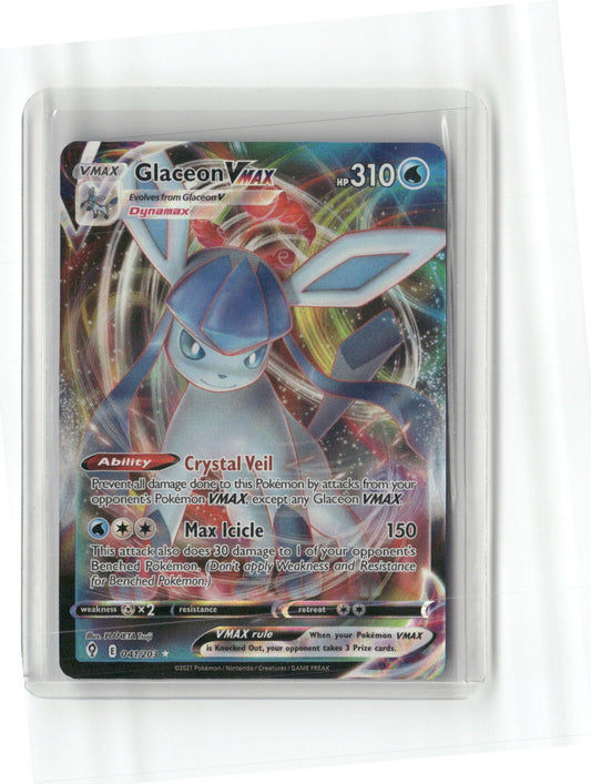 Glaceon VMAX Ultra Rare SWSH07: Evolving Skies 041/203 NM