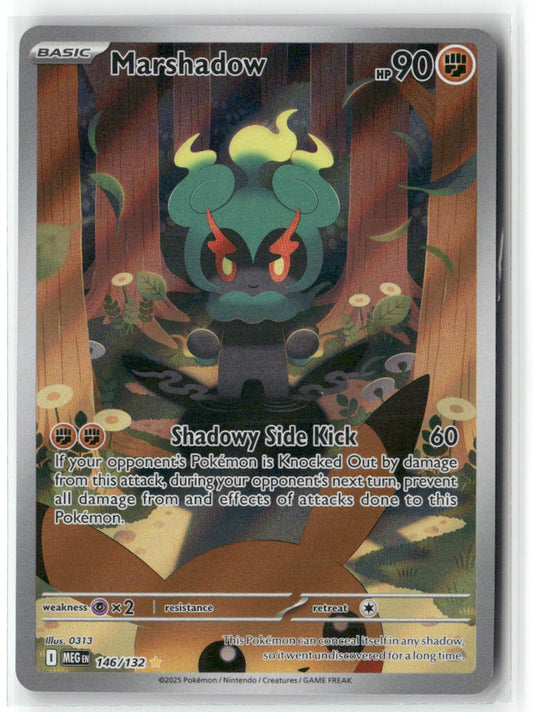 Marshadow Illustration Rare ME01: Mega Evolution 146/132 NM