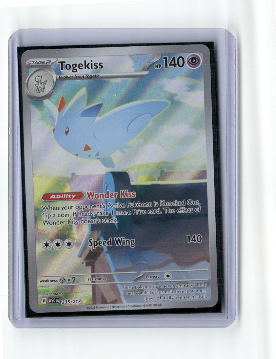 Togekiss Illustration Rare ME: Ascended Heroes 235/217 NM