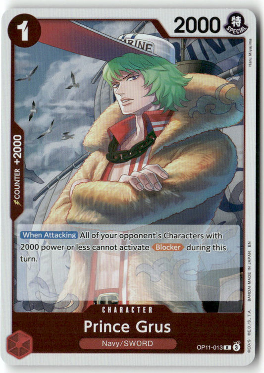 Prince Grus R A Fist of Divine Speed OP11-013 NM