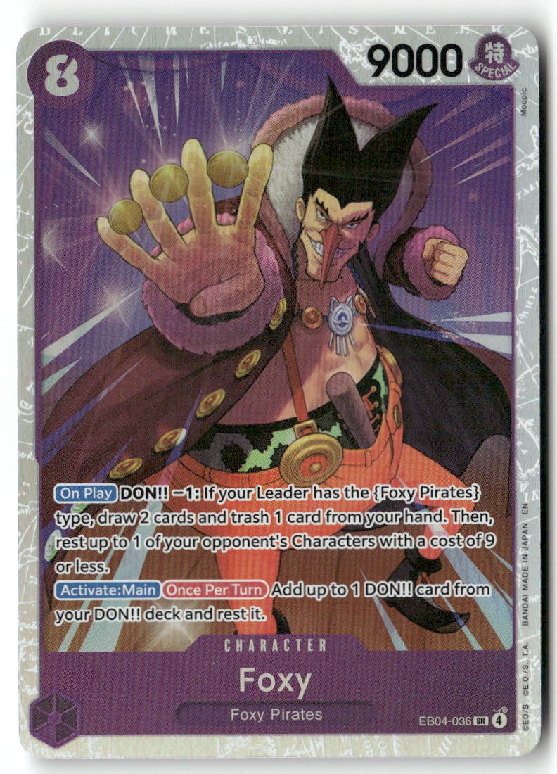 Foxy SR The Azure Sea's Seven EB04-036 NM