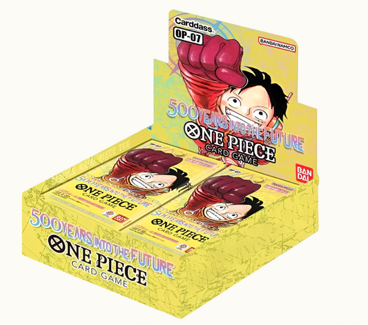 One Piece Card Game OP-07 (English Version) 500 Years in the Future - Sealed Booster Box (24 Packs)