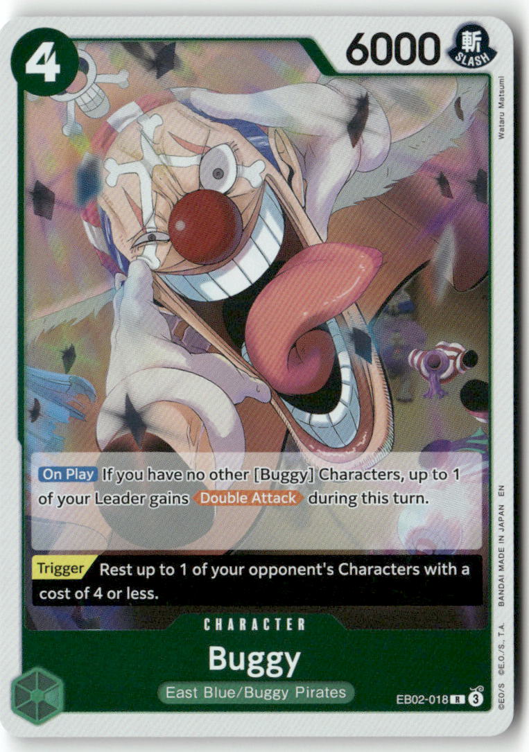 Buggy R Extra Booster: Anime 25th Collection EB02-018 NM