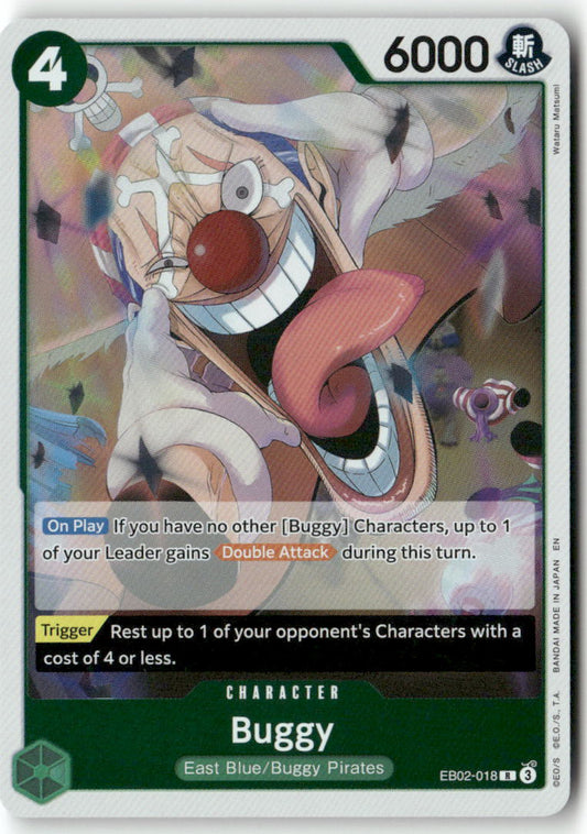 Buggy R Extra Booster: Anime 25th Collection EB02-018 NM