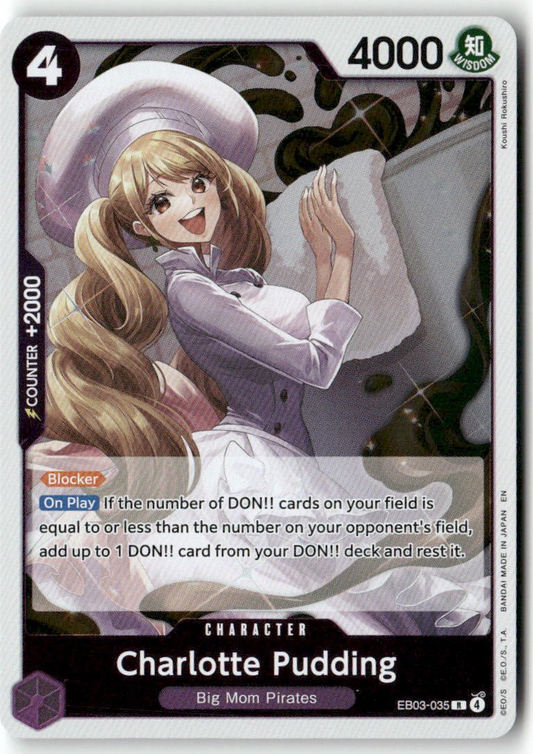 Charlotte Pudding (Reprint) R Premium Booster -The Best- Vol. 2 OP06-047 NM