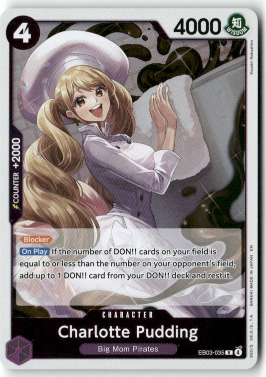 Charlotte Pudding (Reprint) R Premium Booster -The Best- Vol. 2 OP06-047 NM