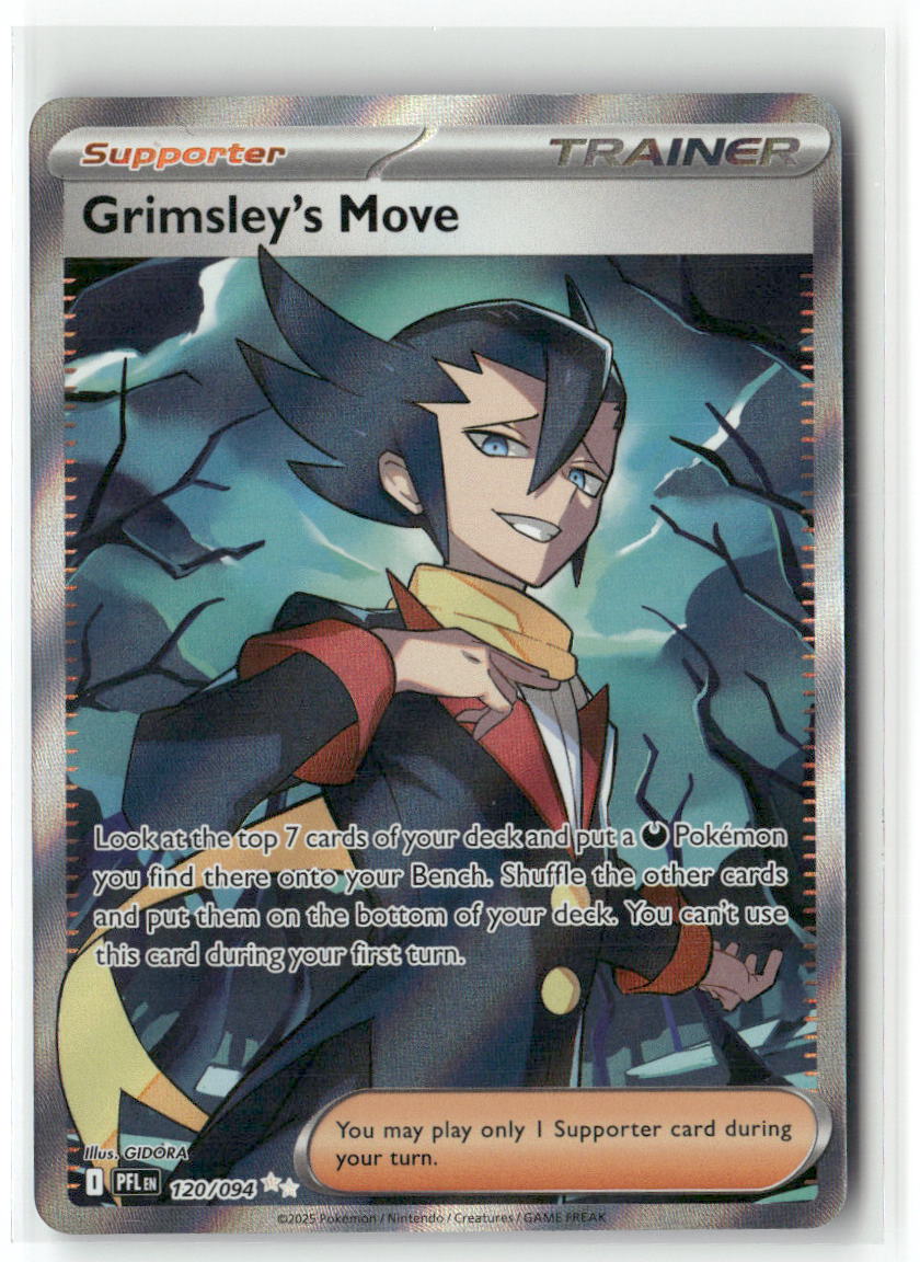 Grimsley's Move Ultra Rare ME02: Phantasmal Flames 120/094 NM