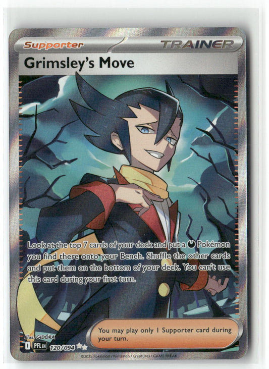 Grimsley's Move Ultra Rare ME02: Phantasmal Flames 120/094 NM