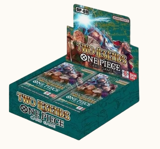 One Piece Two Legends Card Game OP-08, English Version, (24-Packs) Booster Box