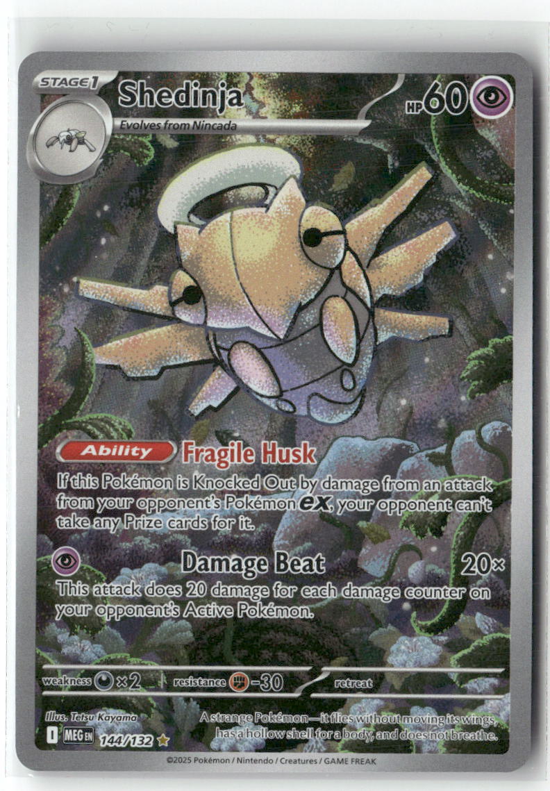 Shedinja Illustration Rare ME01: Mega Evolution 144/132 NM