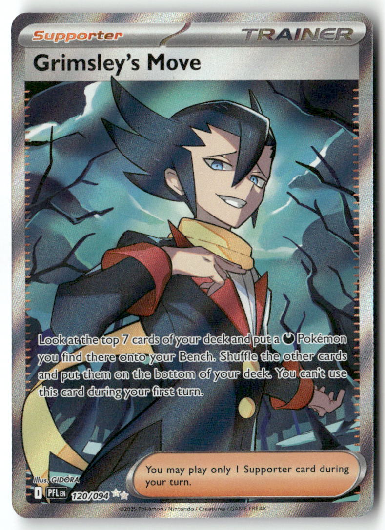 Grimsley's Move Ultra Rare ME02: Phantasmal Flames 120/094 NM