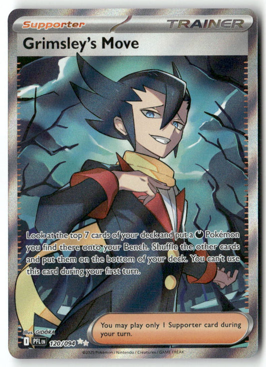 Grimsley's Move Ultra Rare ME02: Phantasmal Flames 120/094 NM