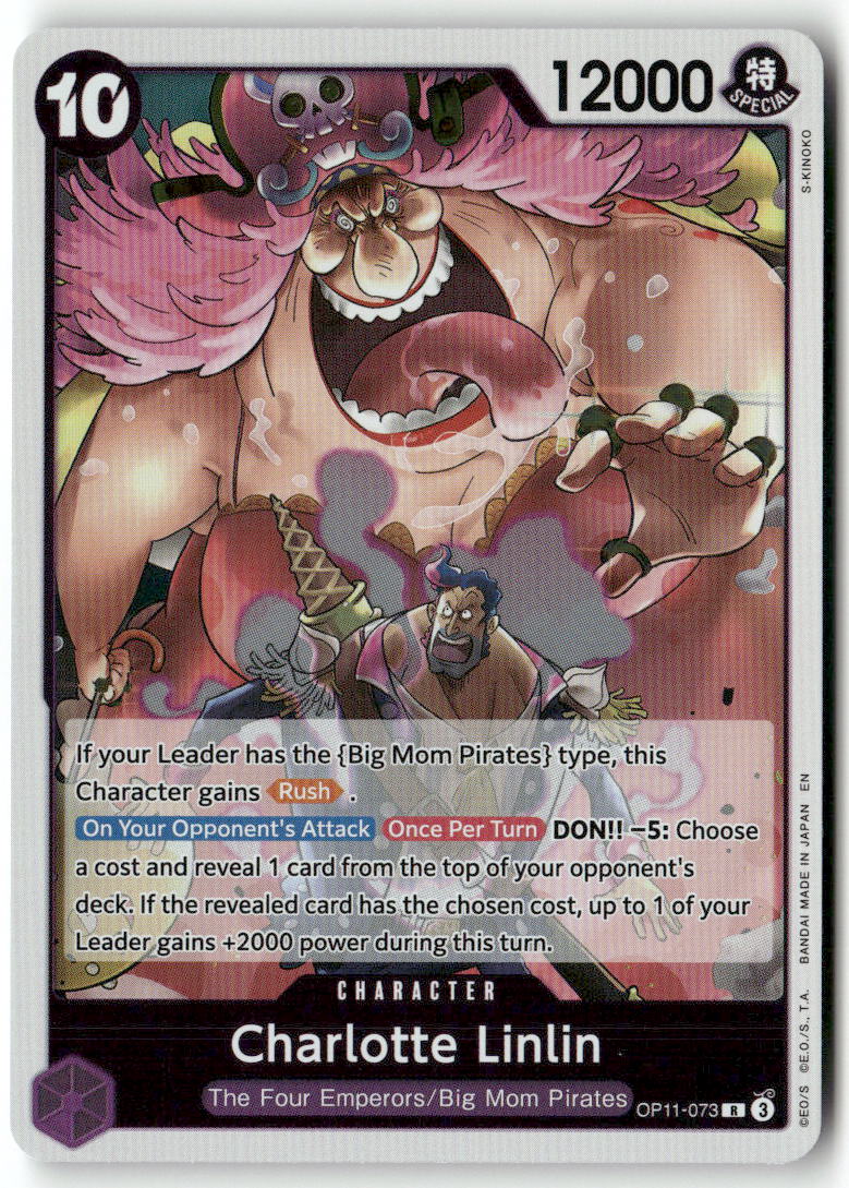 Charlotte Linlin R A Fist of Divine Speed OP11-073 NM