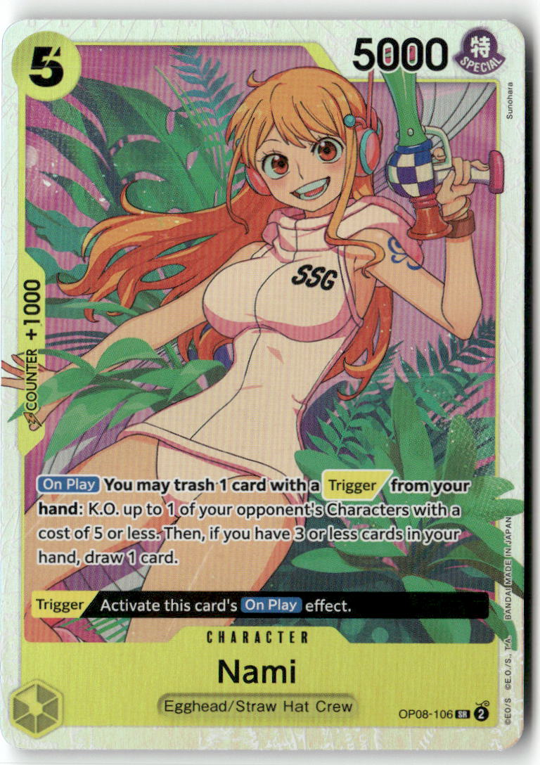 Nami SR Two Legends OP08-106 NM