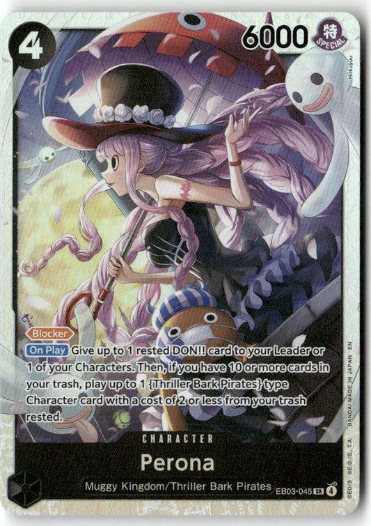 Perona (045) SR Extra Booster: One Piece Heroines Edition EB03-045 NM