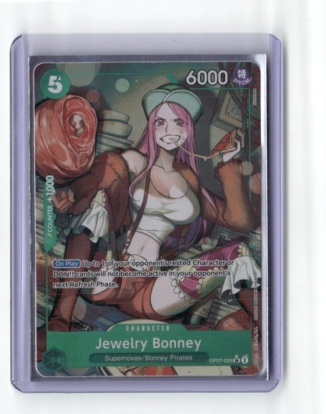 Jewelry Bonney (026) (Parallel) SR 500 Years in the Future OP07-026 NM