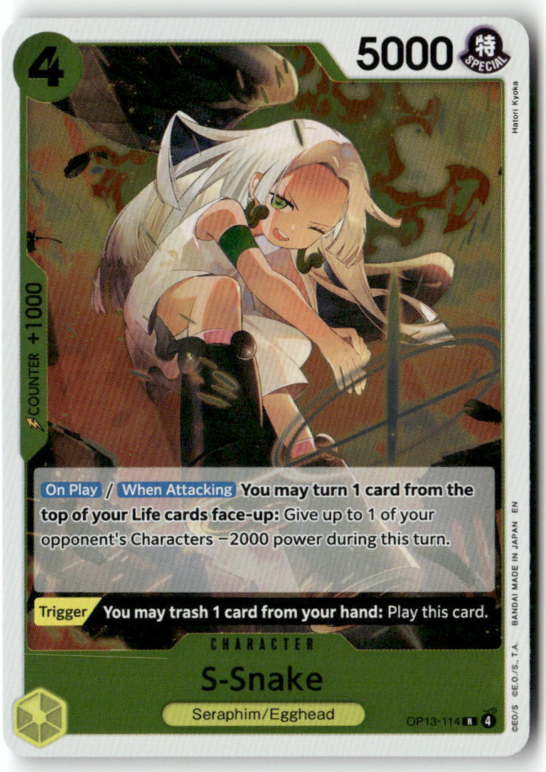 S-Snake R Carrying On His Will OP13-114 NM