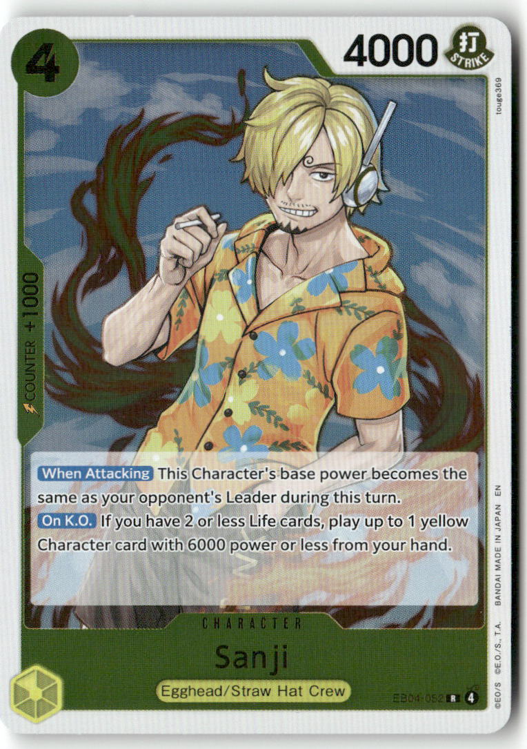 Sanji () R Adventure on Kami's Island EB04-052 NM