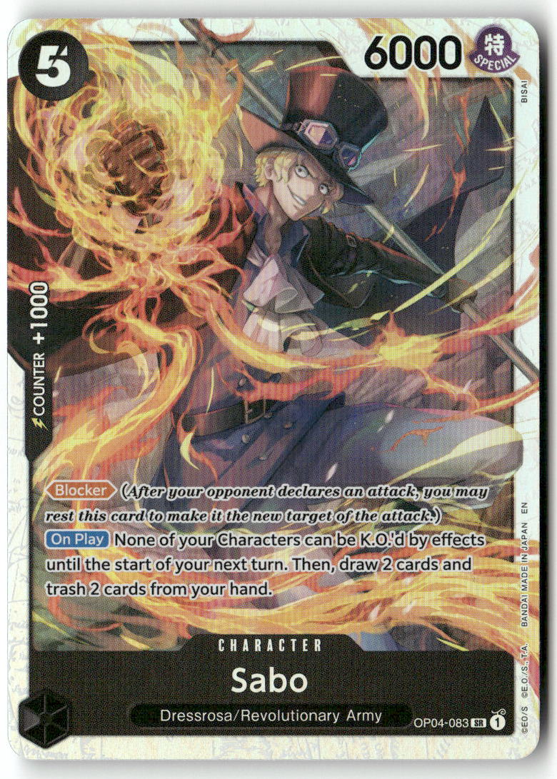 Sabo - (Reprint) SR Premium Booster -The Best- Vol. 2 OP04-083 NM