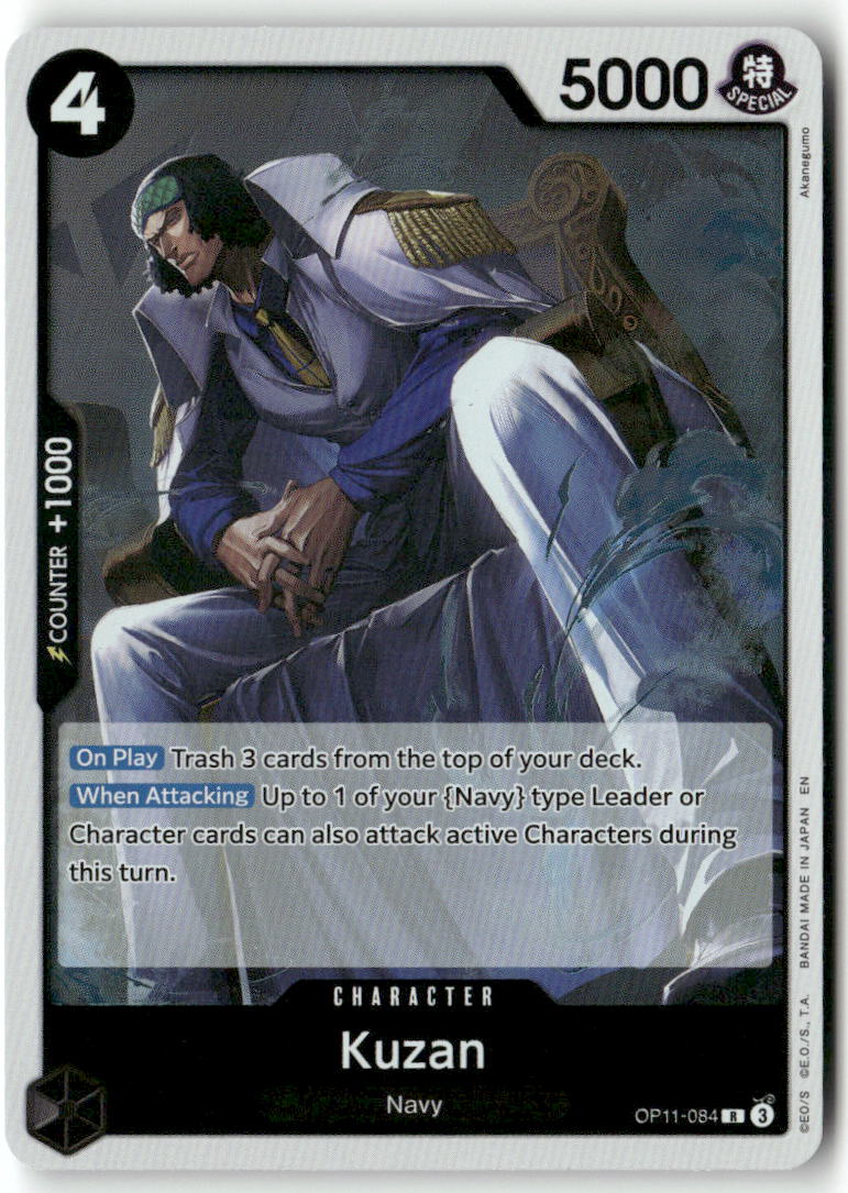 Kuzan R A Fist of Divine Speed OP11-084 NM