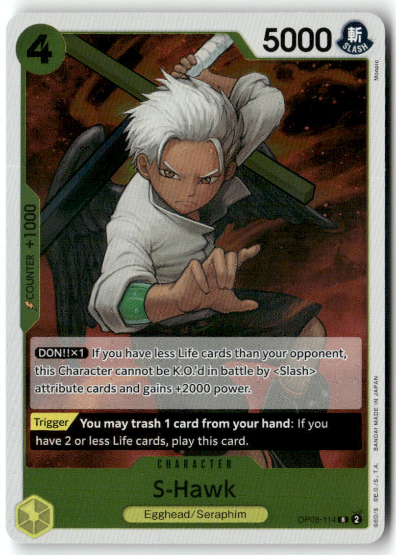 S-Hawk R Two Legends OP08-114 NM