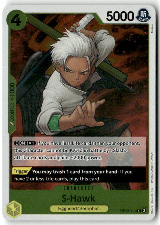 S-Hawk R Two Legends OP08-114 NM