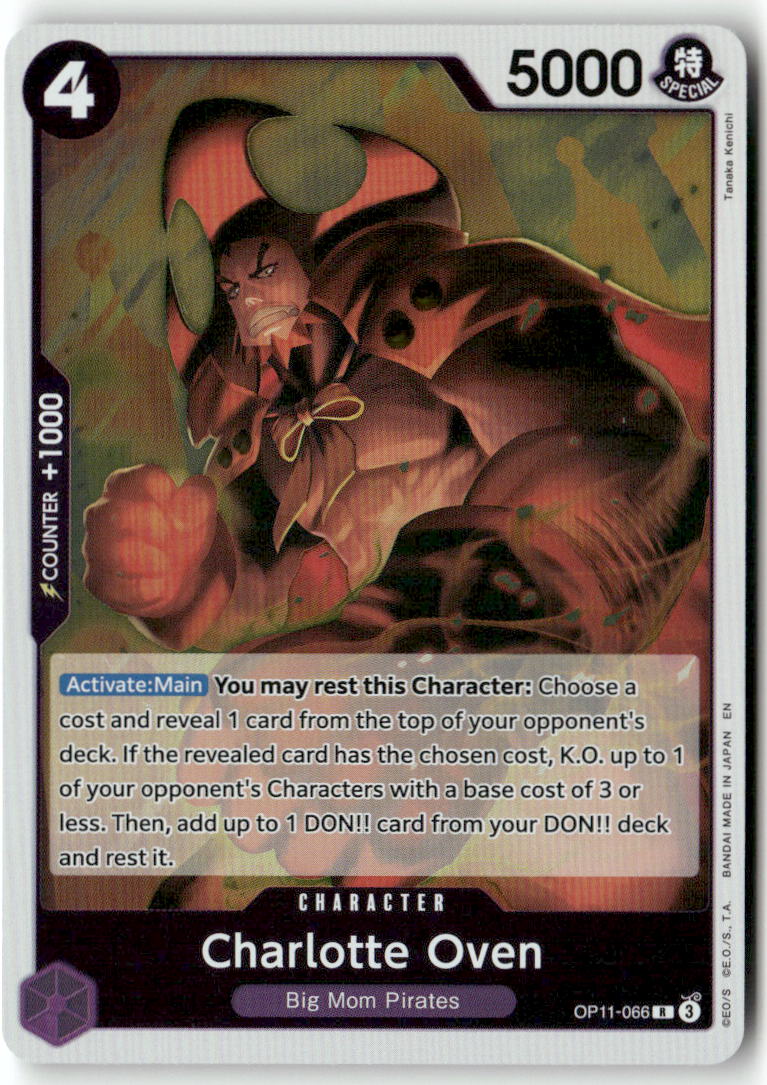 Charlotte Oven R A Fist of Divine Speed OP11-066 NM