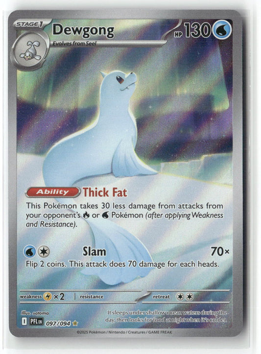 Dewgong - Illustration Rare ME02: Phantasmal Flames 097/094 NM