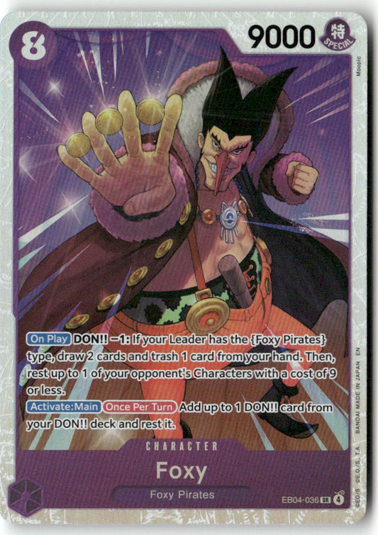 Foxy SR The Azure Sea's Seven EB04-036 NM