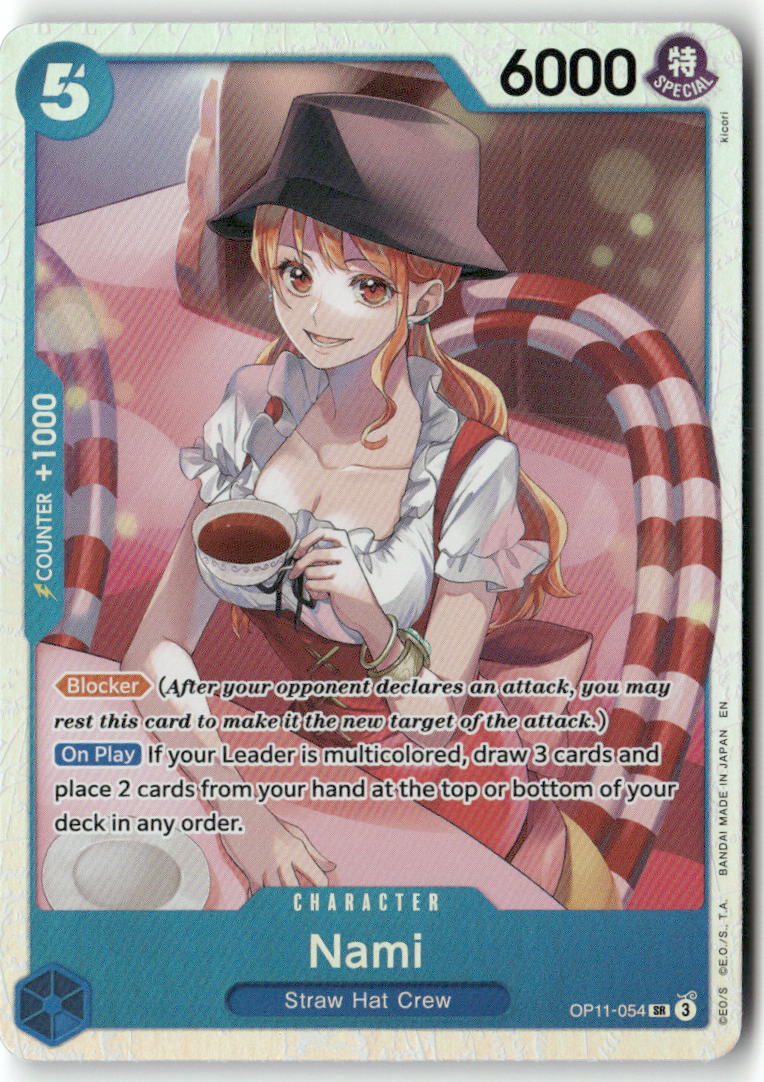 Nami SR Learn Together Deck Set OP11-054 NM