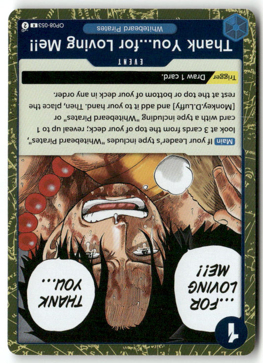 Thank You...for Loving Me!! R Two Legends OP08-053 NM