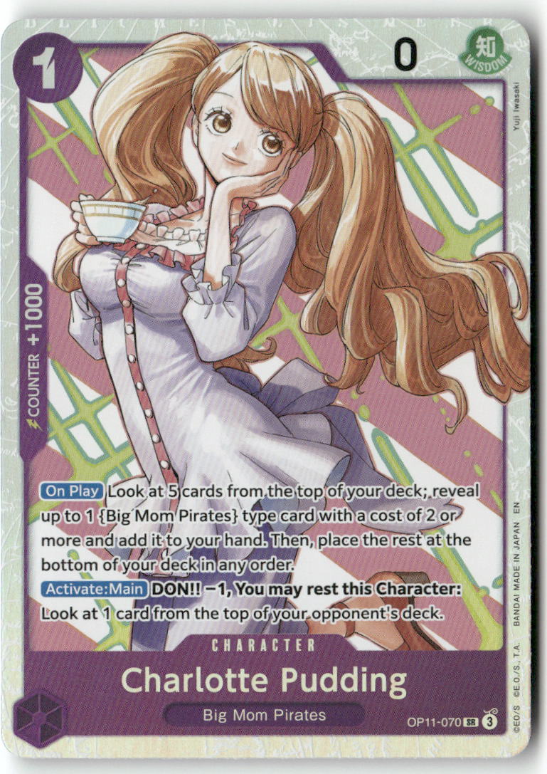 Charlotte Pudding SR A Fist of Divine Speed OP11-070 NM