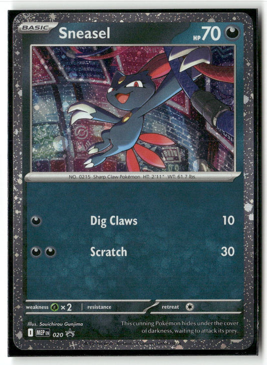 Sneasel (Cosmos Holo) Promo ME: Mega Evolution Promo 020 NM
