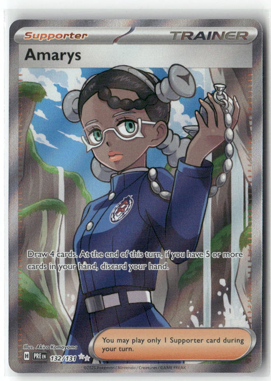Amarys Ultra Rare SV: Prismatic Evolutions 132/131 NM
