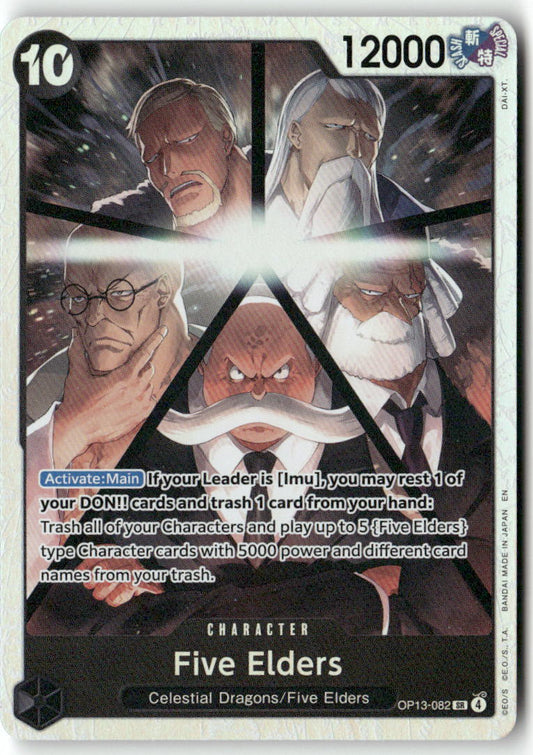 Five Elders SR Carrying On His Will OP13-082 NM