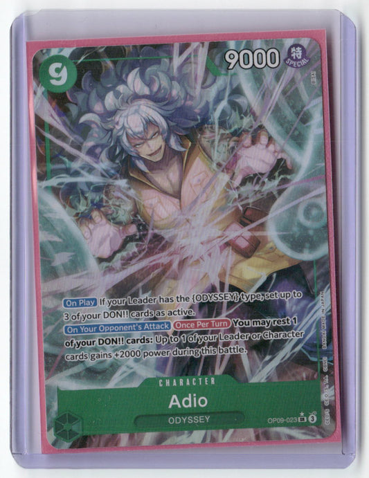Adio (Parallel) SR Emperors in the New World OP09-023 NM
