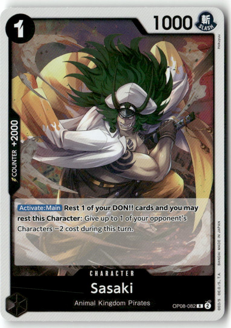 Sasaki R Two Legends OP08-082 NM