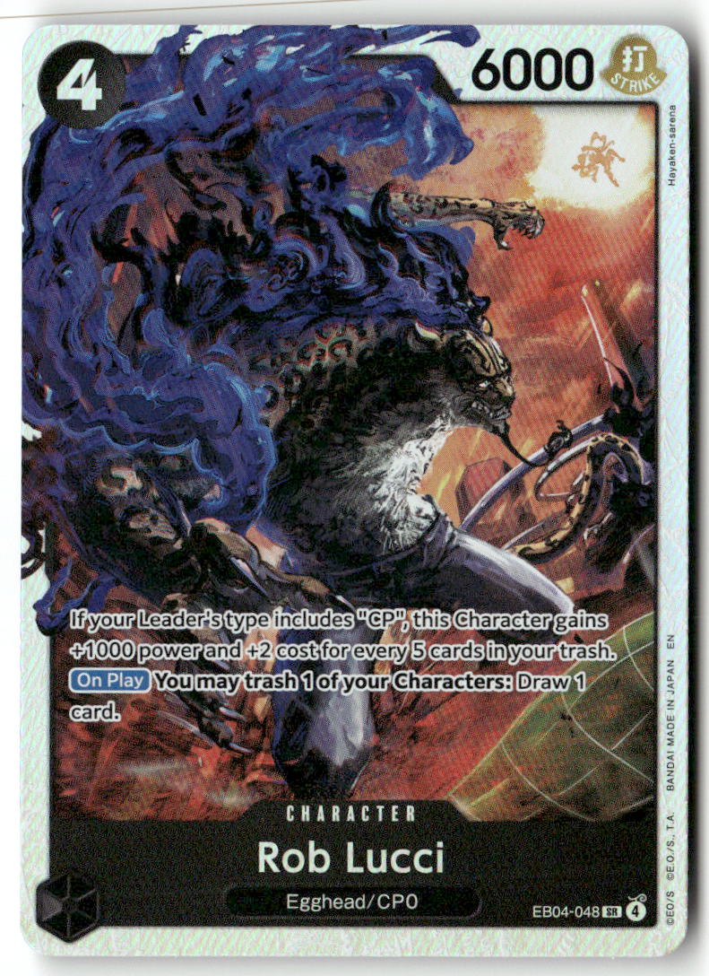 Rob Lucci SR Adventure on Kami's Island EB04-048 NM